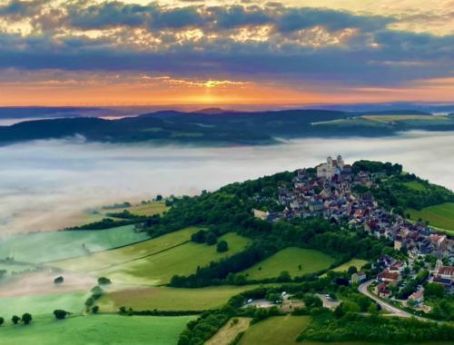 Vol au dessus de Vézelay